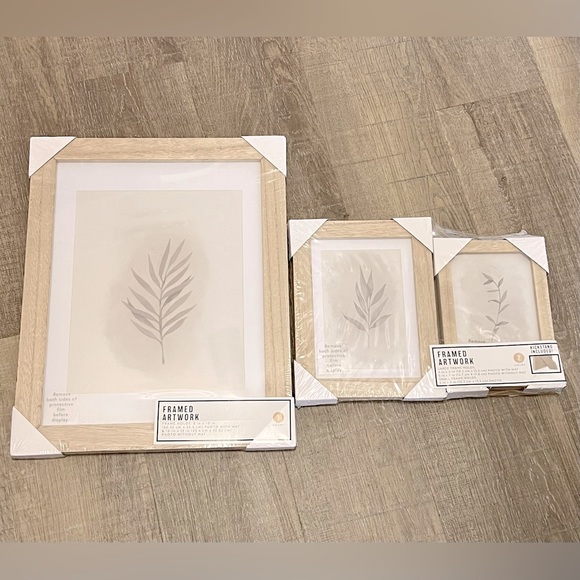 Target Accents Target Framed Artwork 3pc Set Poshmark